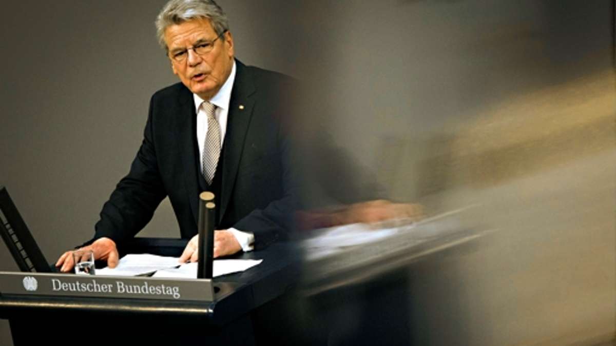 Gaucks erste Rede: Interview mit Rhetorikprofessor: Von der Freiheit zur Pflicht
