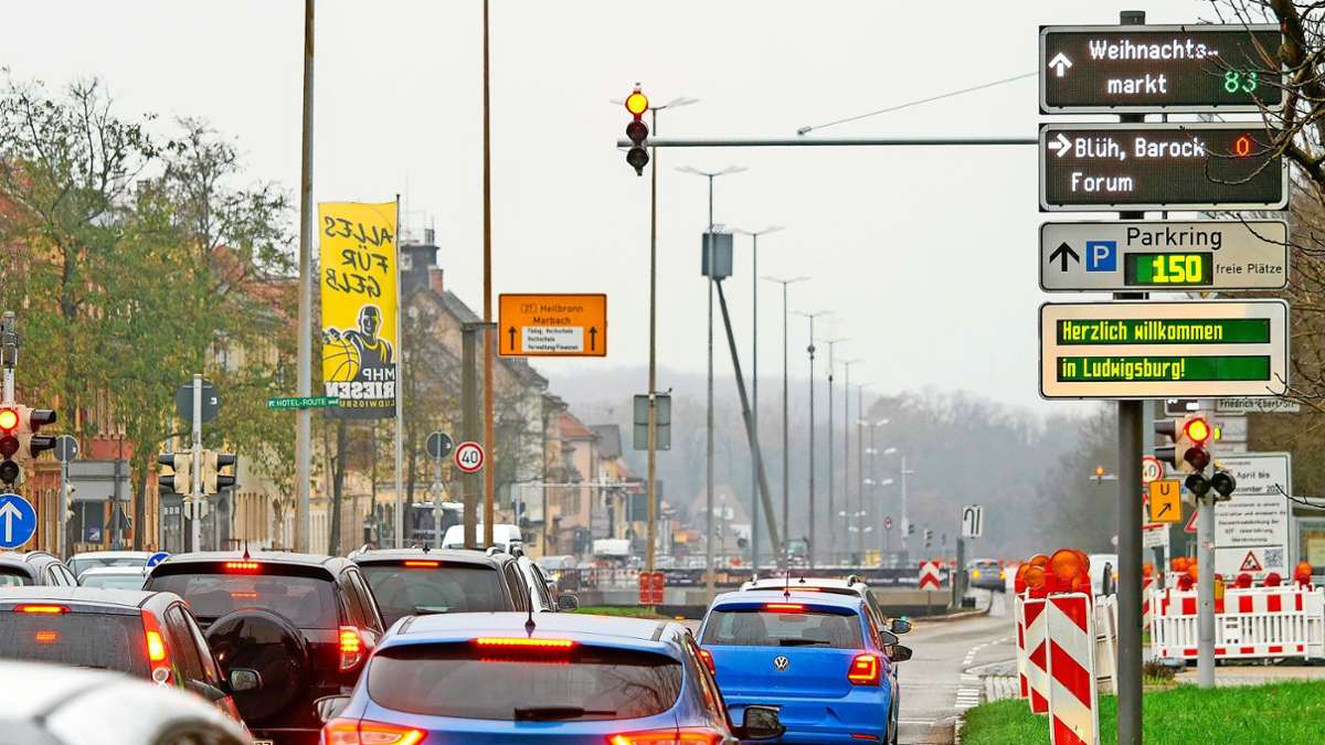 Verkehrschaos in der Innenstadt: Das Parken in Ludwigsburg bleibt der große Aufreger