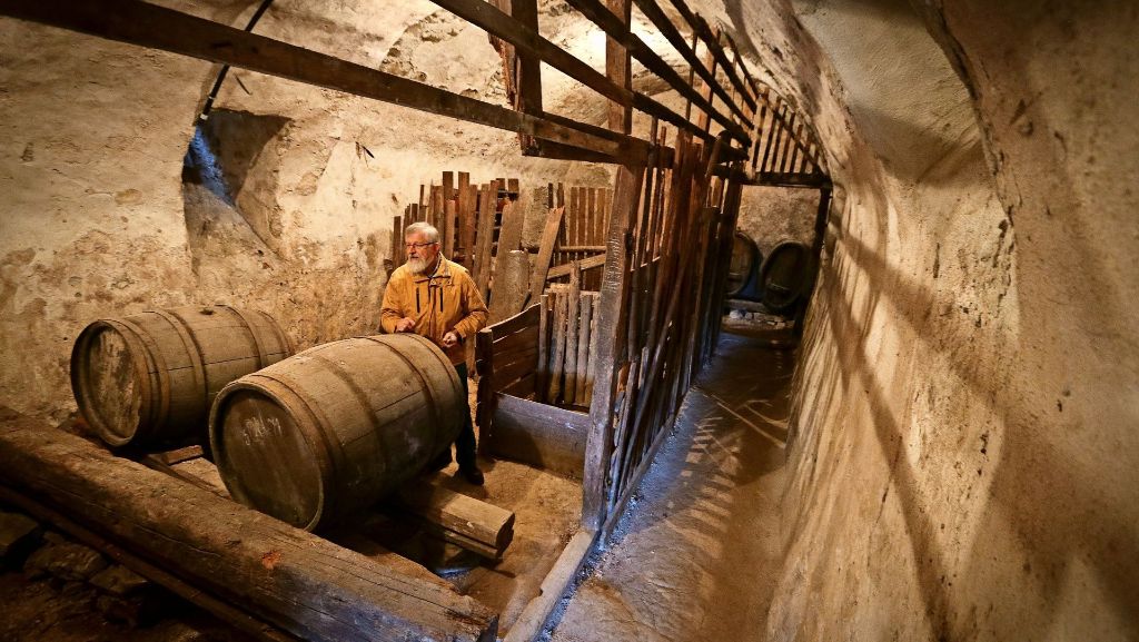 Herrenhaus in Weissach: Im Keller lagerten bis zu 26 000 Liter Wein