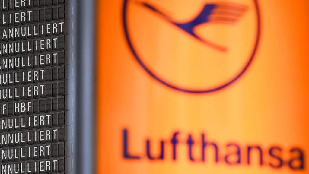 Pilotenstreik bei der Lufthansa: In Stuttgart fallen zahlreiche Flüge aus