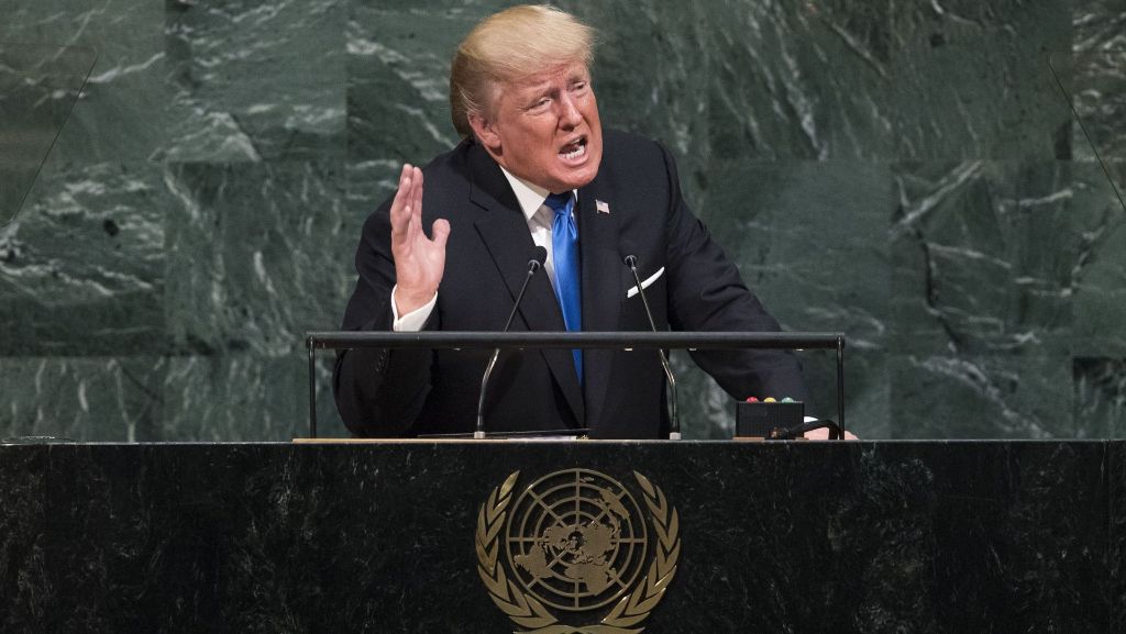 Trump vor den Vereinten Nationen: Eine beunruhigend unernste Rede