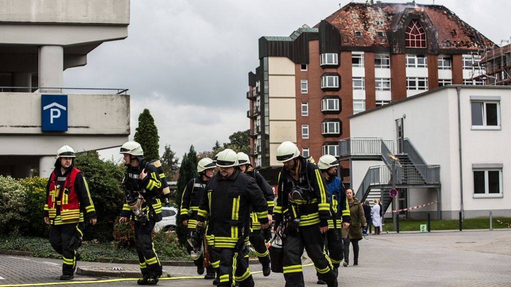 Bochumer Krankenhaus: Brand könnte von Patientin gelegt worden sein