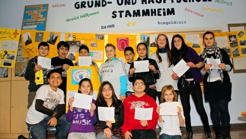 Schulprojekt in Stammheim: „Sie stehen vor einem echten Schmuckstück“
