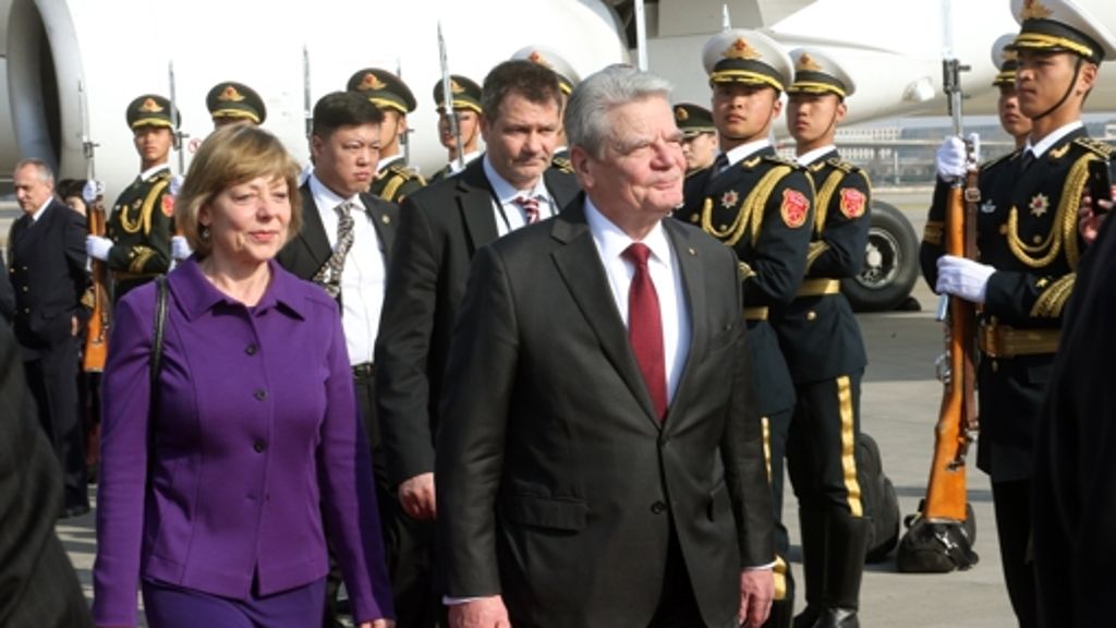 Staatsbesuch: Gauck zu Staatsbesuch in China