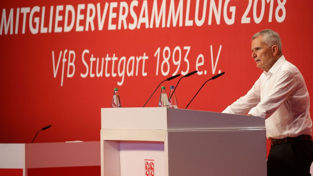 VfB Stuttgart: Die wichtigsten Ereignisse der Mitgliederversammlung