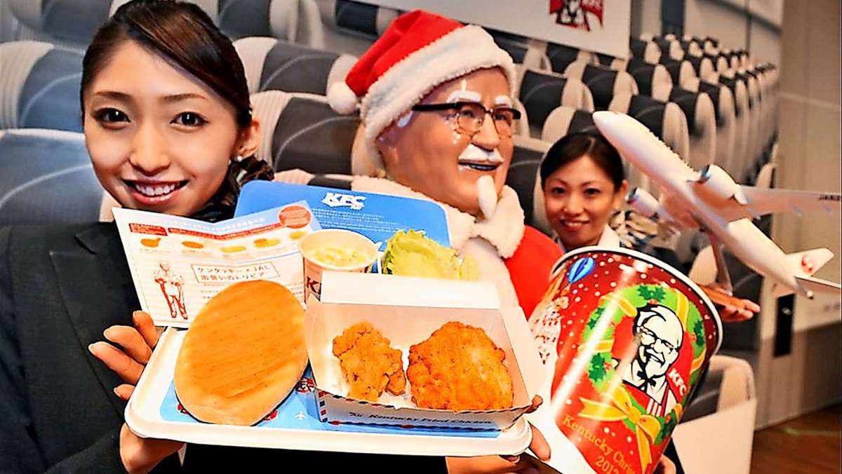 Weihnachten in Fernost: In Japan gehören Chicken Wings zum Weihnachtsmenü