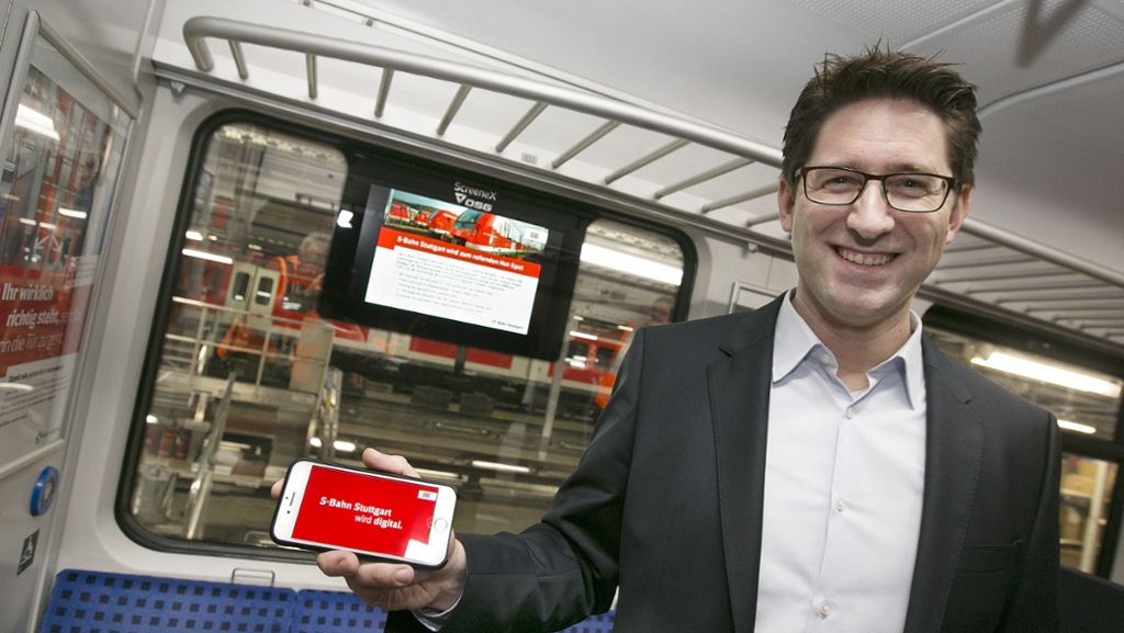 Nahverkehr in der Region Stuttgart: S-Bahn will digital besser informieren