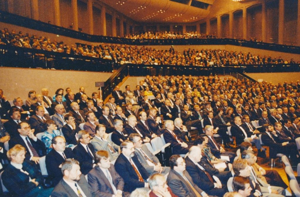 Zum 50. Jubiläum 1991 gab es einen Festakt im Forum Ludwigsburg.