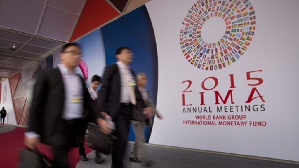 Jahrestagung von IWF und Weltbank: Weltwirtschaft steht im Fokus