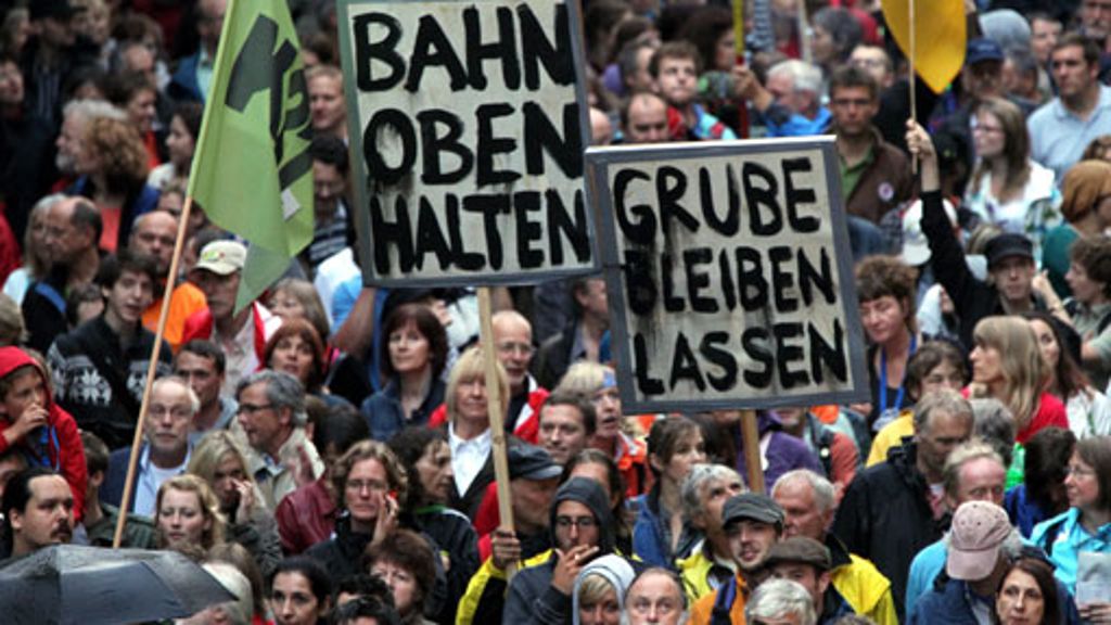 Großdemostration gegen Stuttgart21: Neuer Höhepunkt