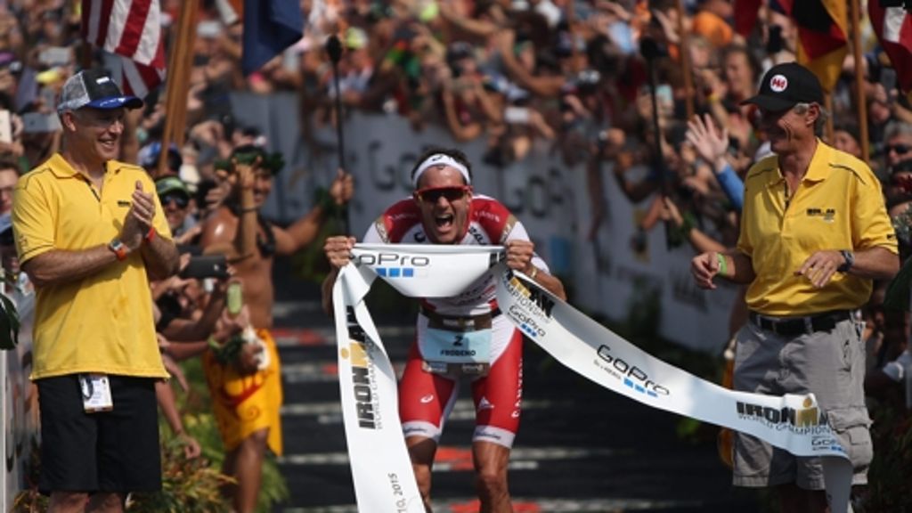 Ironman auf Hawaii: Jan  Frodeno gewinnt und schreibt Geschichte