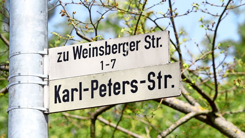 Streit um Straßennamen in Ludwigsburg: Ein Rassist verschwindet, Nazigrößen bleiben