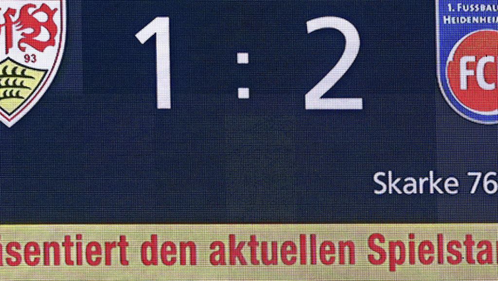 VfB Stuttgart: Der Tiefpunkt als Wendepunkt