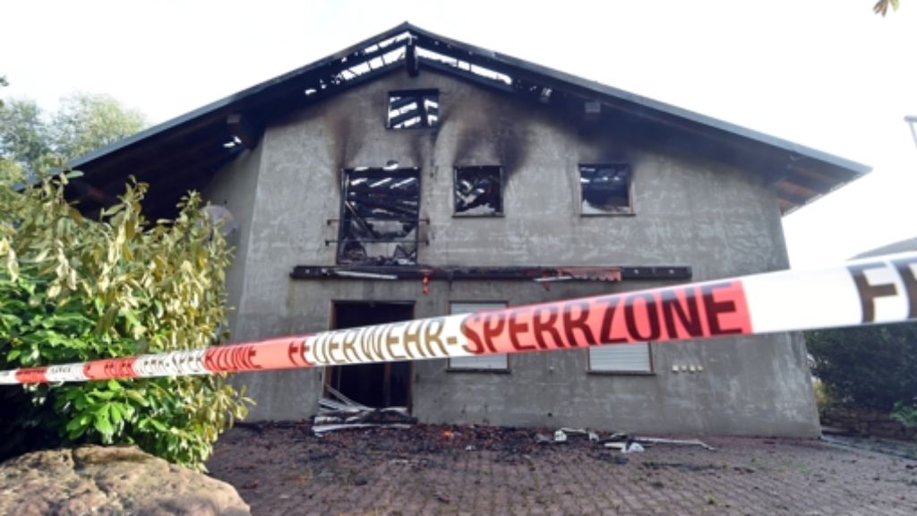 Brand in Remchingen: Polizei schließt rechten Hintergrund nicht aus