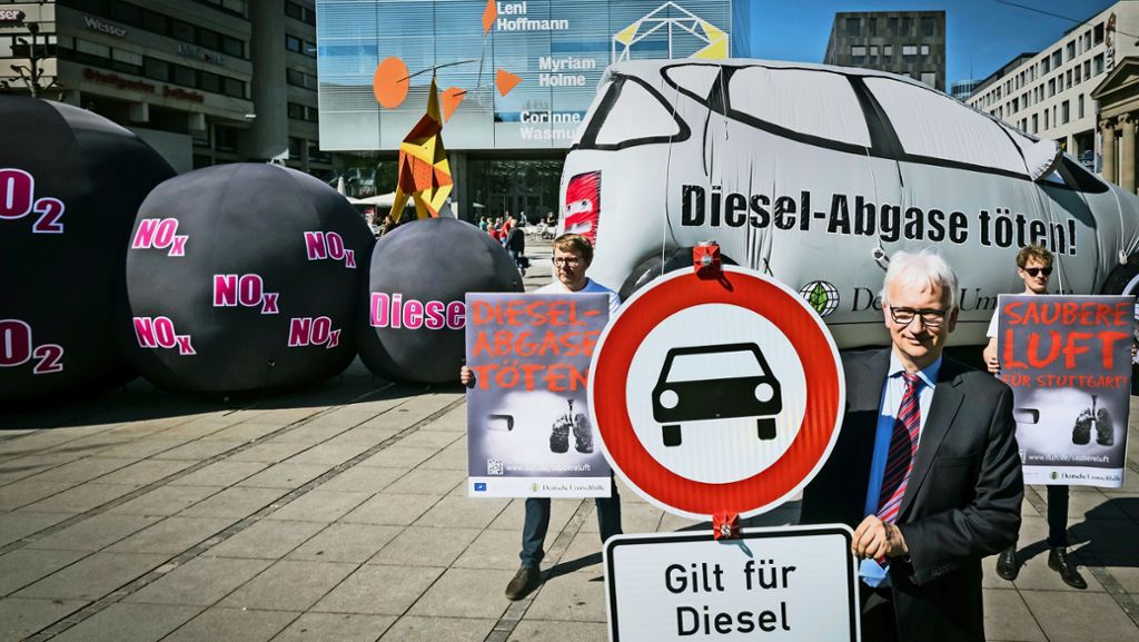 Luftreinhaltung: Finaler Angriff auf den Diesel in Stuttgart