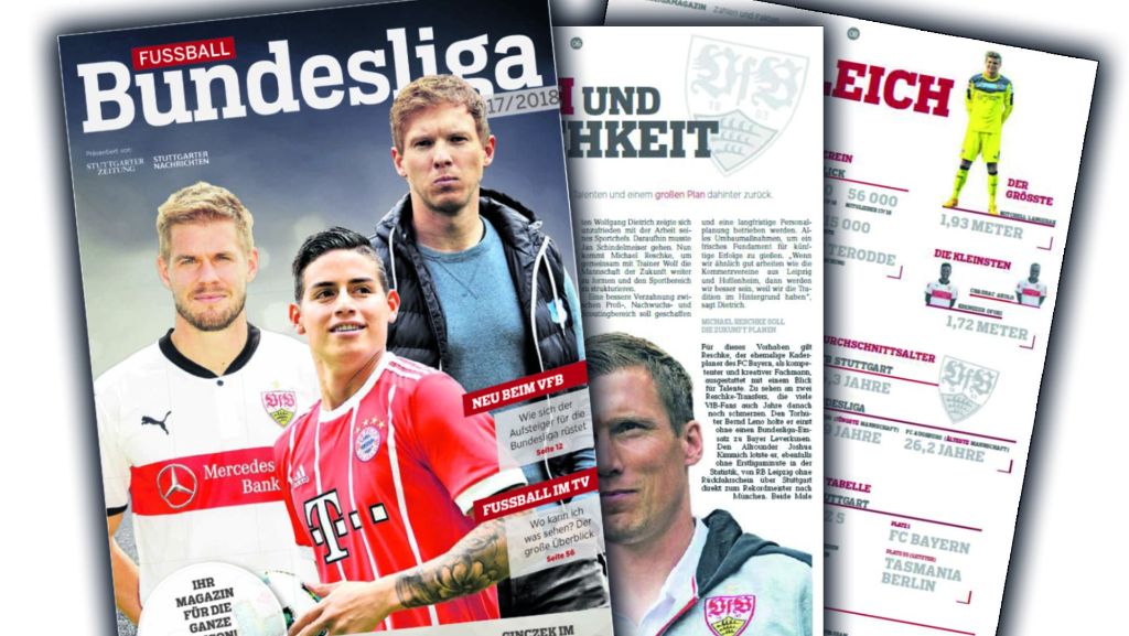Bundesliga-Magazin: Am Freitag in der StZ: Das Bundesliga-Magazin zum Saisonstart