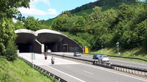 Bauarbeiten in den Pfingstferien: B14: Kappelbergtunnel wird gesperrt