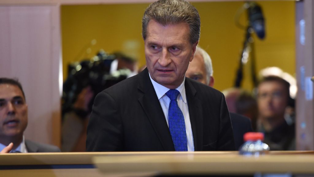 Günther Oettinger in Brüssel: Der digital Naive betritt Neuland