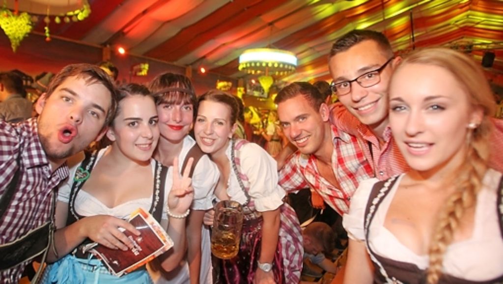 Cannstatter Volksfest: Partyfeeling pur bei der Students Night