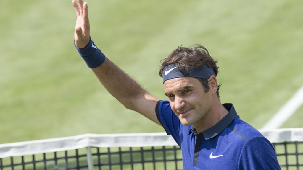 Mercedes-Cup in Stuttgart: Federer bezwingt Florian Mayer