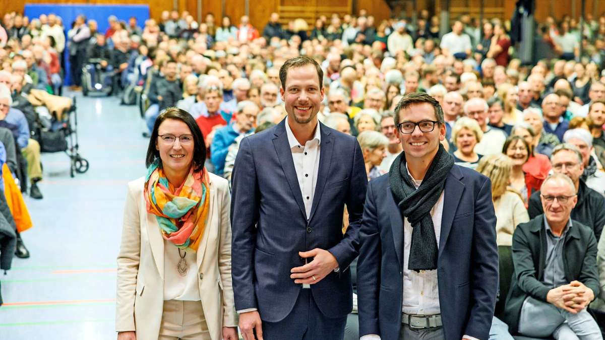 Spannende Bürgermeisterwahl in Mötzingen: Drei Kandidaten wollen ins Rathaus