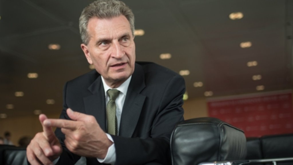 Cyber-Attacken gegen Medien: Oettinger will Meldeplattform einrichten