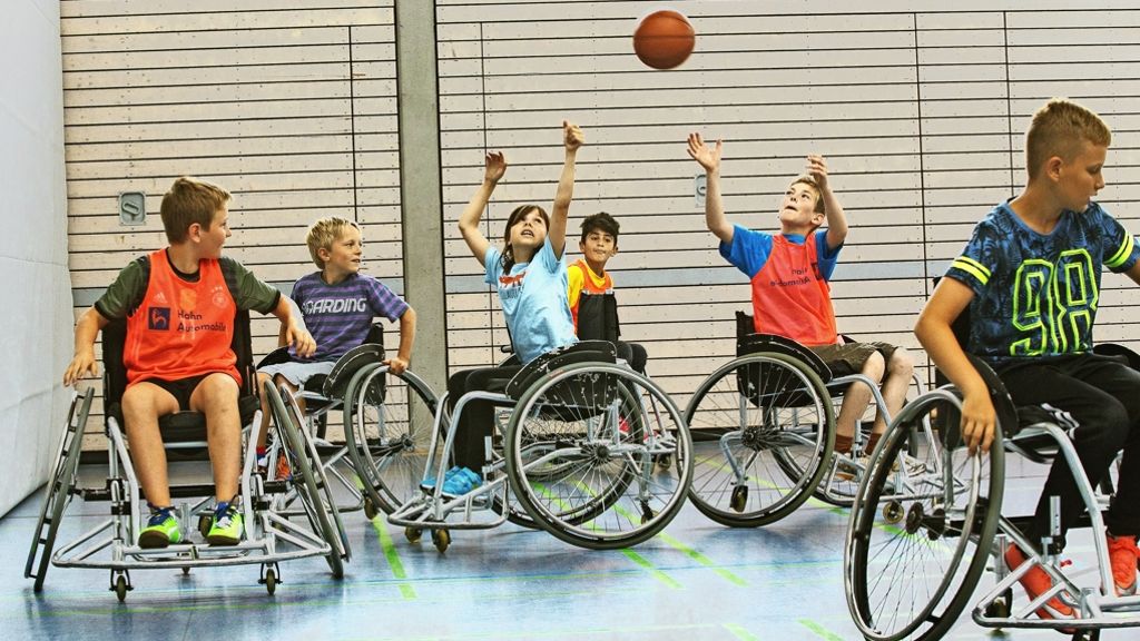 Rollstuhlbasketball in Schorndorf: Ein lehrreiches Handicap auf Zeit