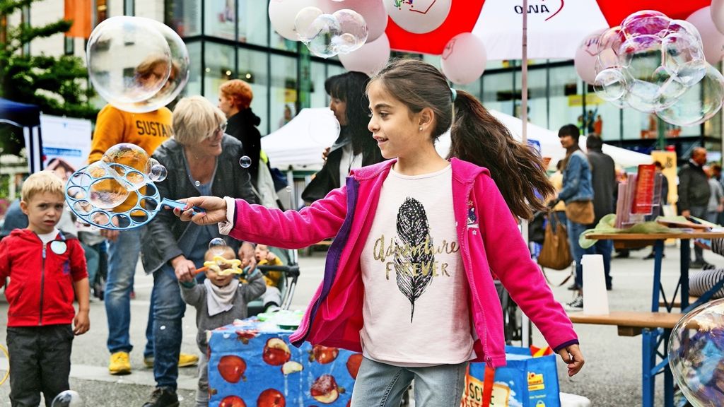 Göppinger Nachwuchs im Fokus: Der Marktplatz wird zum Eldorado für Kinder