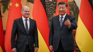 Kanzler-Besuch in Peking: Scholz mit Xi einig in Unterstützung von Ukraine-Friedenskonferenz