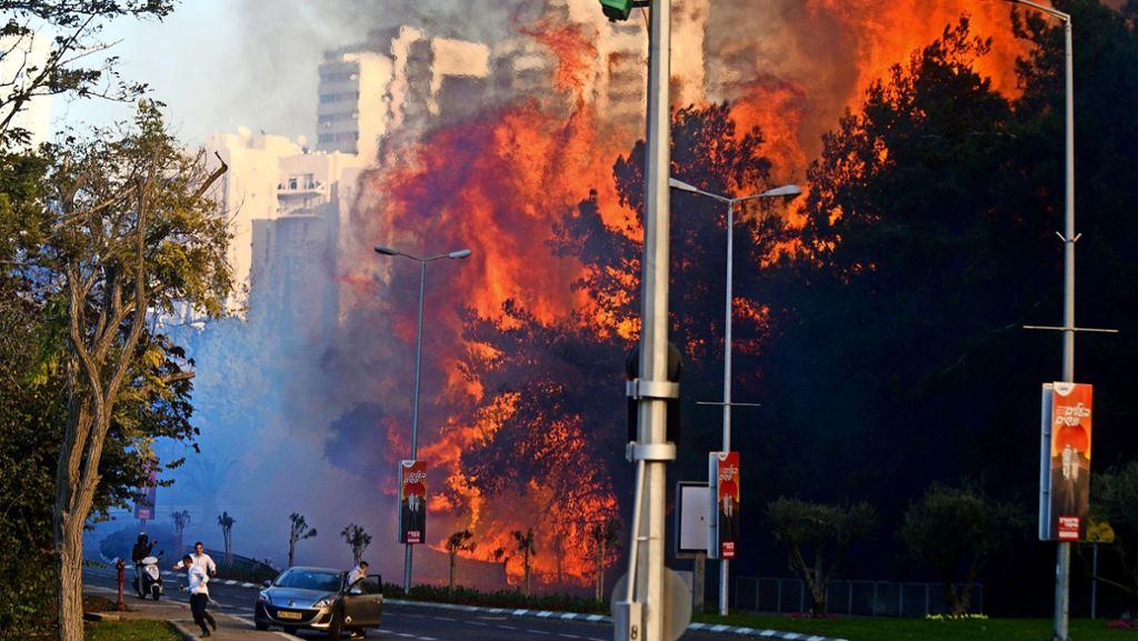 Waldbrände in Israel: Israel in  Flammen