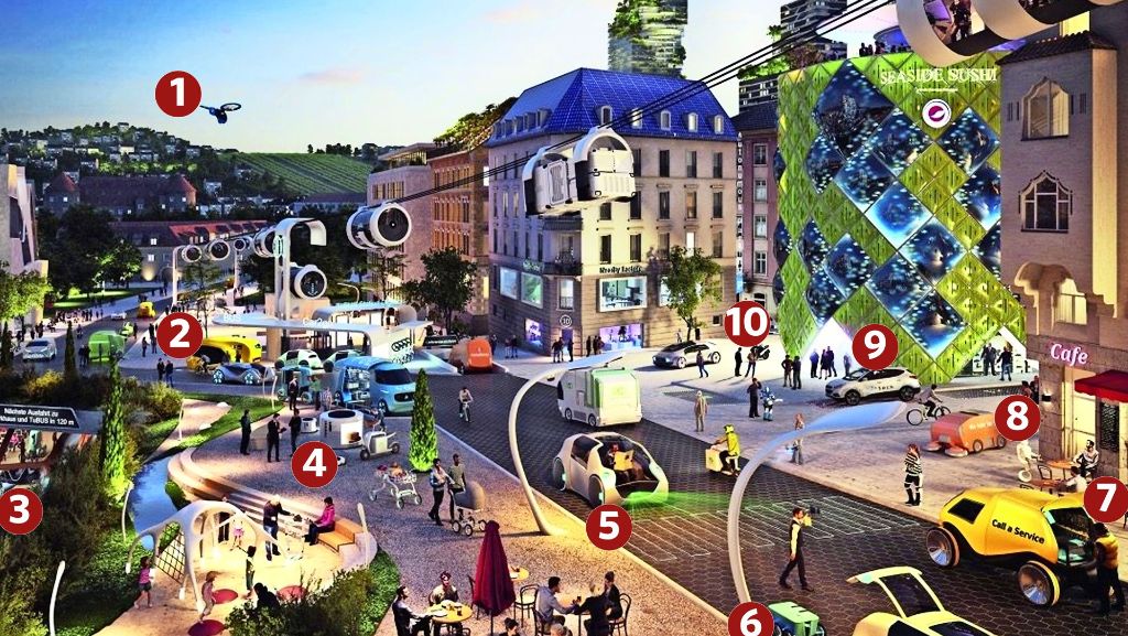 Zukunft des Verkehrs: Stuttgart auf dem Weg zur Smart City