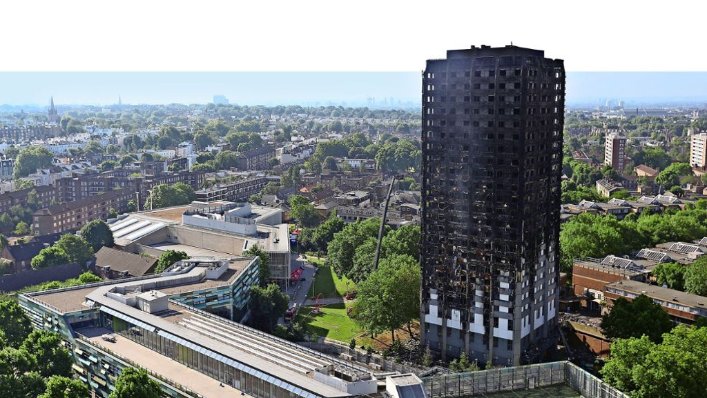 Brand-Katastrophe in London: Der Zorn in der Stunde der Not ist groß