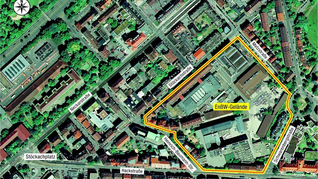 Wohnungsbau in Stuttgart: Die EnBW will ein Vorzeigeviertel