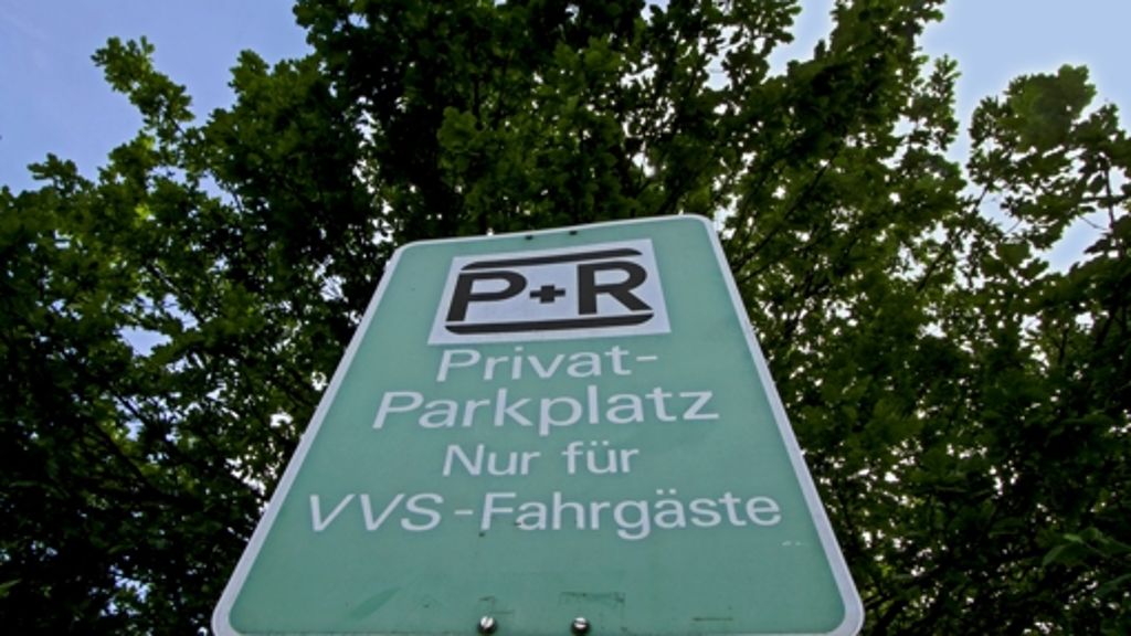 Nahverkehr Region Stuttgart: CDU  gegen   P+R-Gebühren