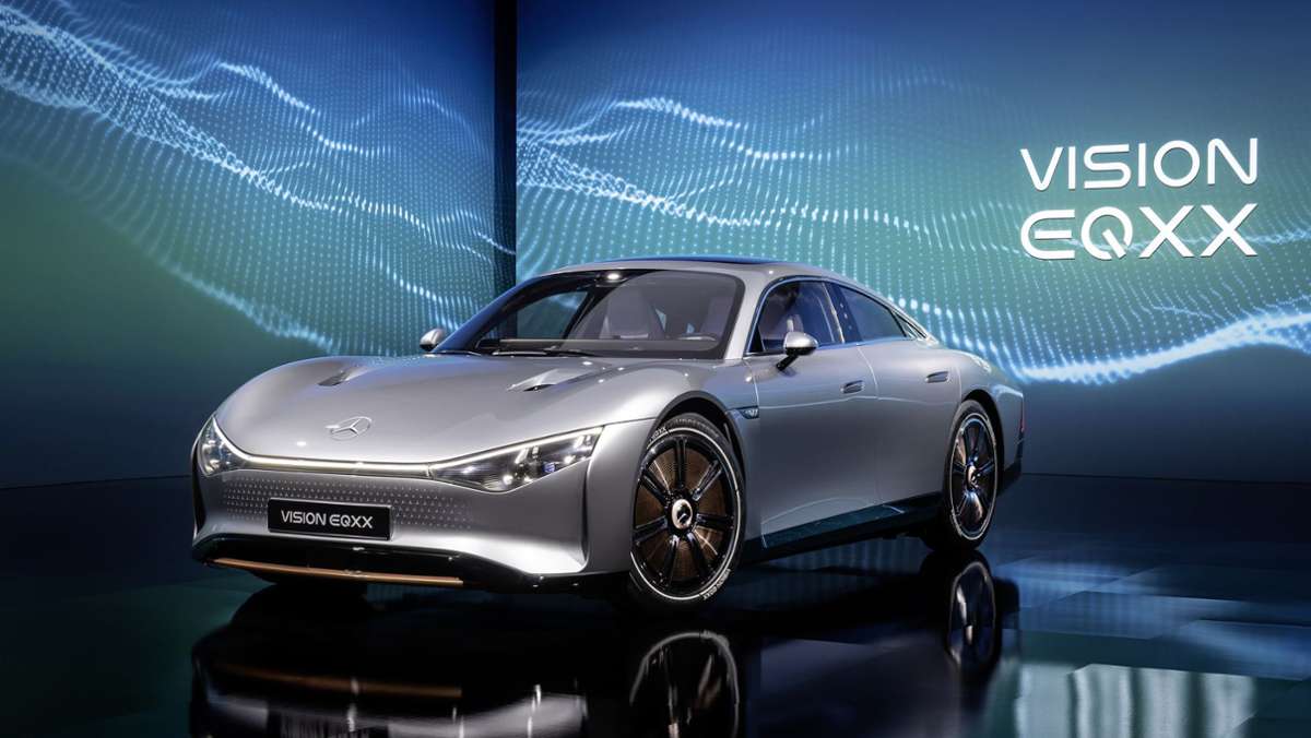 Premiere von Vision EQXX bei Mercedes: Stuttgarter Autobauer zeigt das E-Auto der  Zukunft