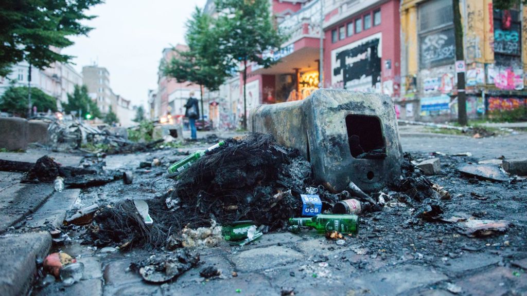 G20-Demo „Welcome to Hell“ eskaliert: Eine Spur der Verwüstung zieht sich durch Hamburg
