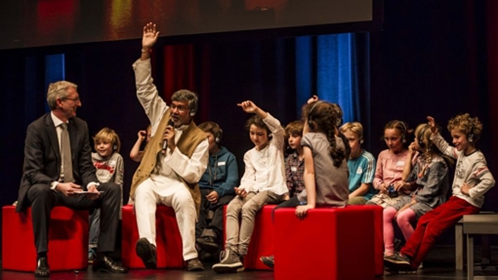 Stuttgarter Gespräch mit Satyarthi: Freiheit für alle Kinder dieser Welt