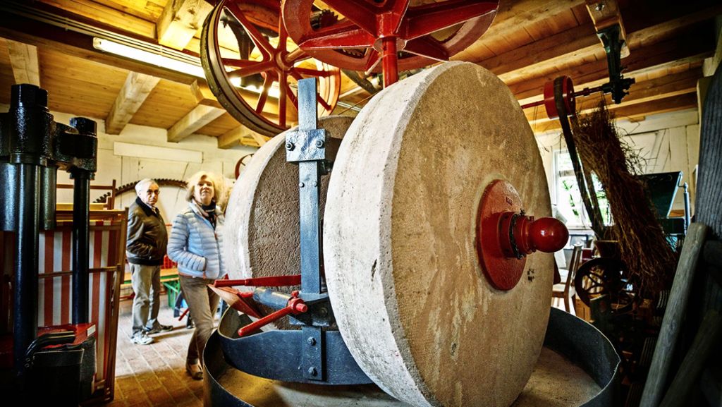 Ölmühle in Rudersberg wieder offen: Eine Rarität im Land