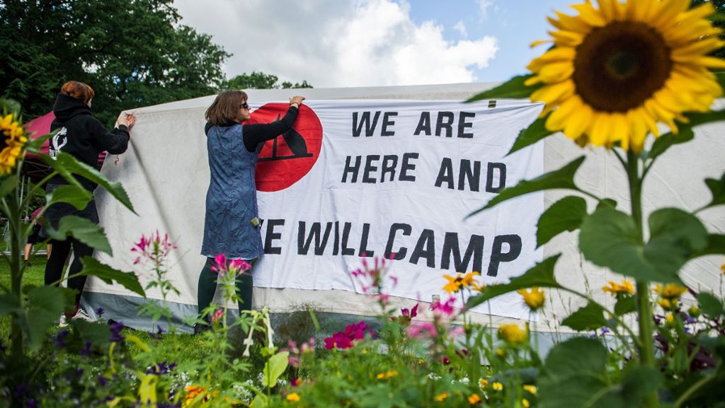 G20-Gipfel in Hamburg: BVG erlaubt Camp stark eingeschränkt