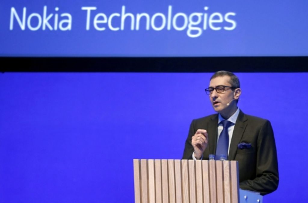 Rajeev Suri, CEO bei Nokia, ist ebenfalls beim Mobile World Congress in Barcelona vor Ort.
