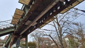 Brückensanierung in Stuttgart: Kaltentaler Abfahrt in beide Fahrtrichtungen gesperrt