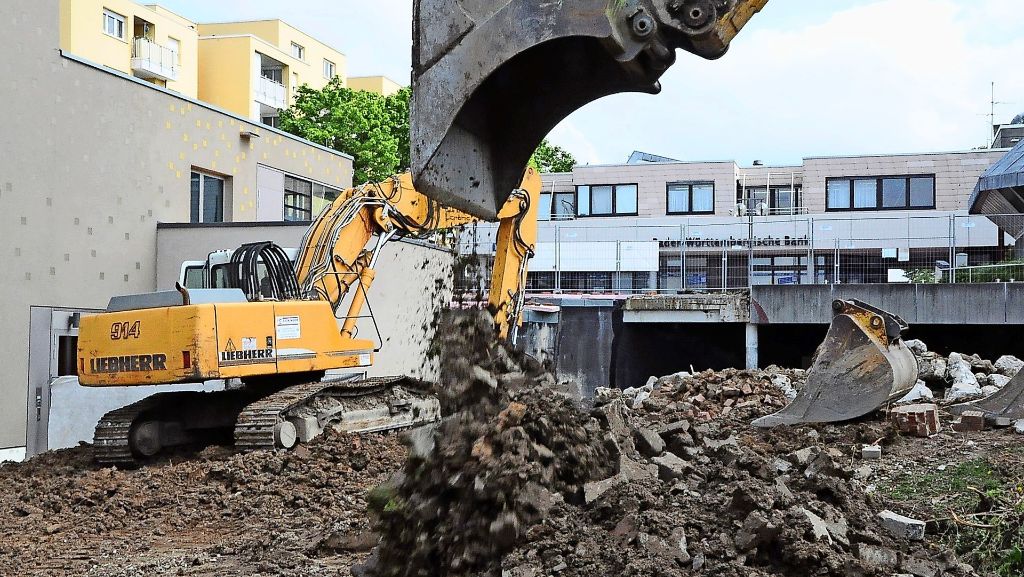 Bauarbeiten in Mühlhausen: Jetzt sind die Freiflächen dran