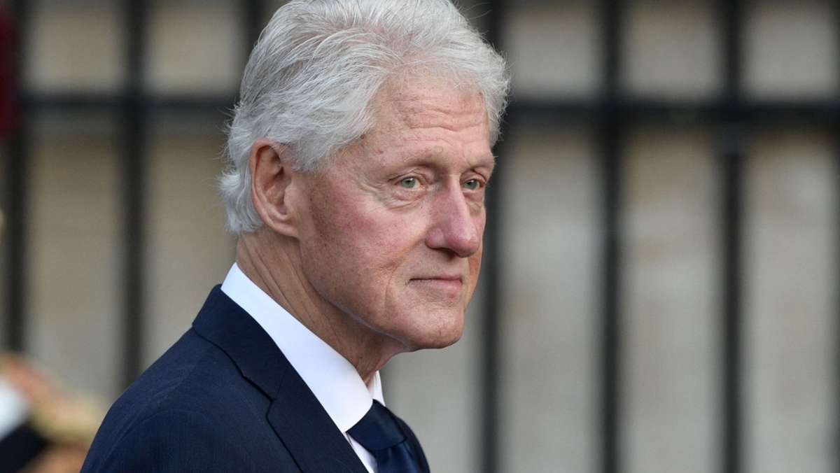 Ehemaliger US-Präsident: Bill Clinton wegen Harnwegsinfektion auf Intensivstation