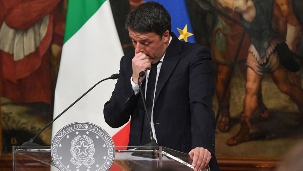 Italien: Renzi bleibt noch ein Weilchen im Amt