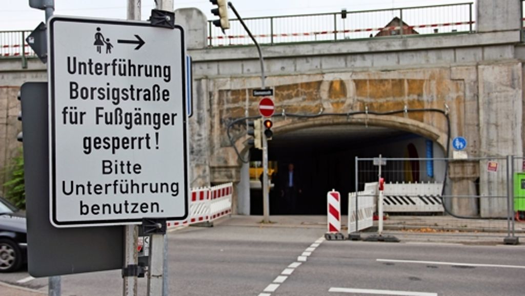 Bauarbeiten am Bahnhof in Stuttgart-Feuerbach: Die Bahn will Bürgervorschläge umsetzen