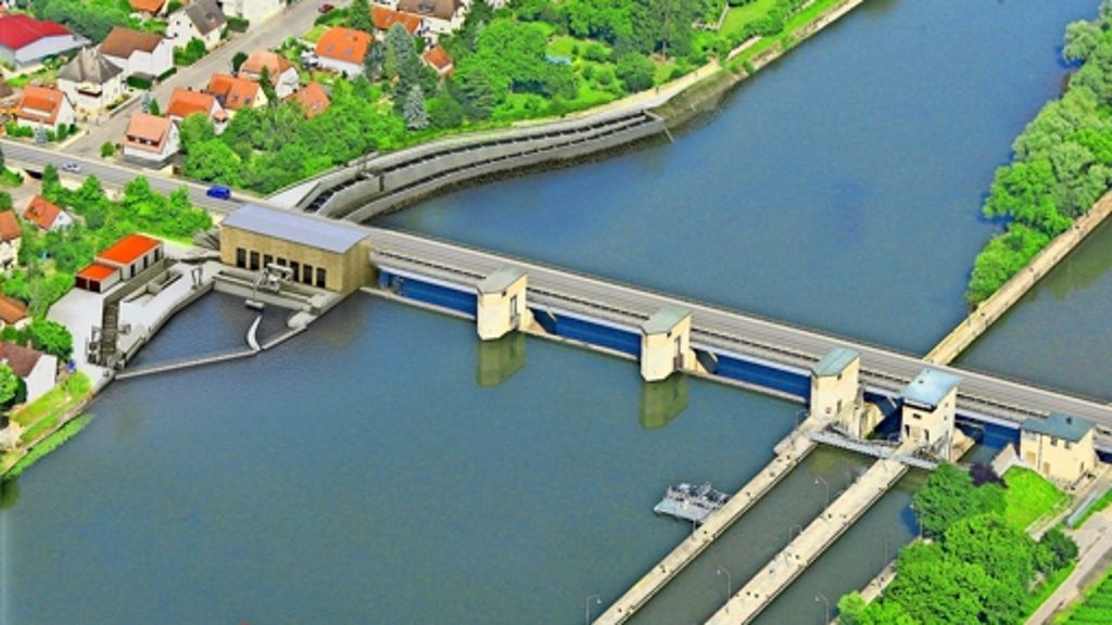 Millionen für eine Fischtreppe: Neckar wird zur Baustelle