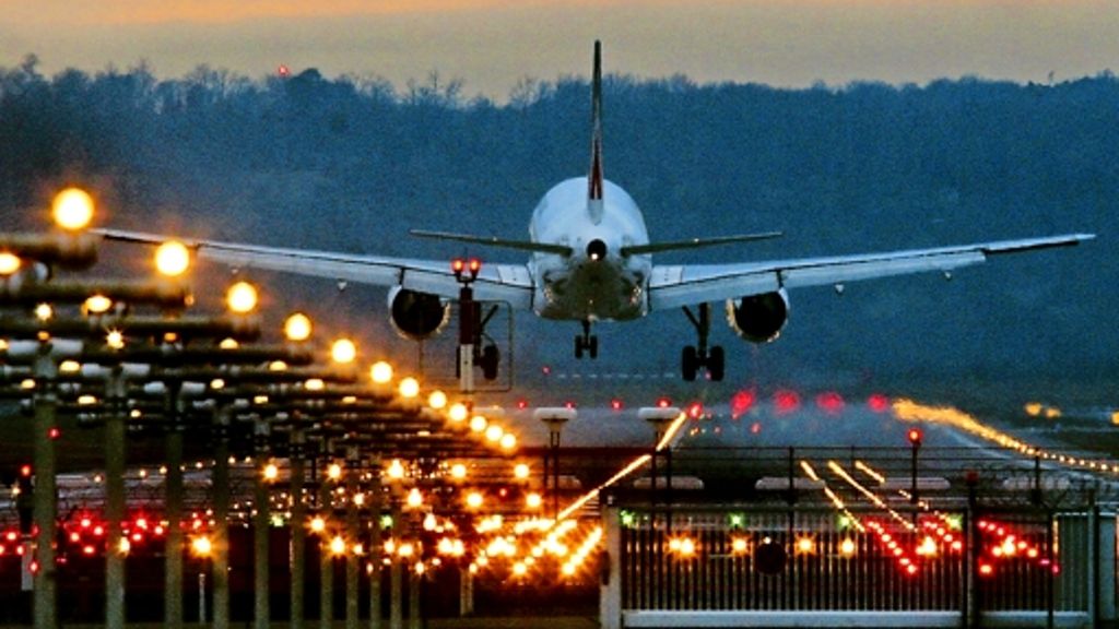 Stuttgarter Flughafen: Weniger Flugzeuge sind gestartet und gelandet