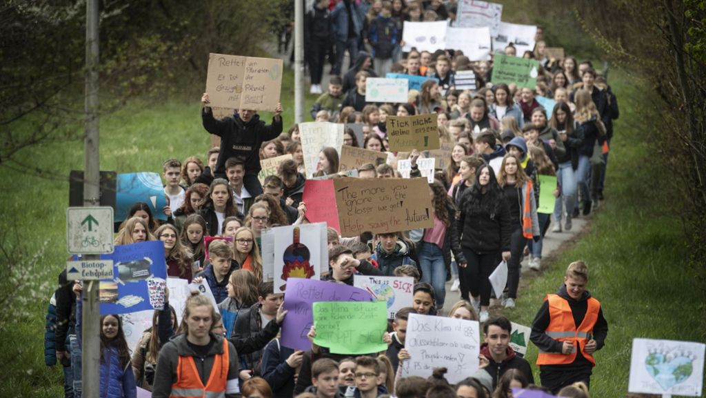 Fridays for Future im Rems-Murr-Kreis: Schüler schwänzen für das  Klima