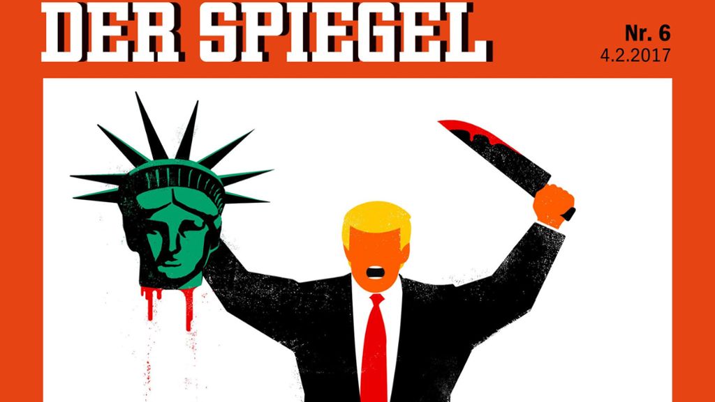 Trump als Henker: „Spiegel“-Cover sorgt in USA für Gesprächsstoff