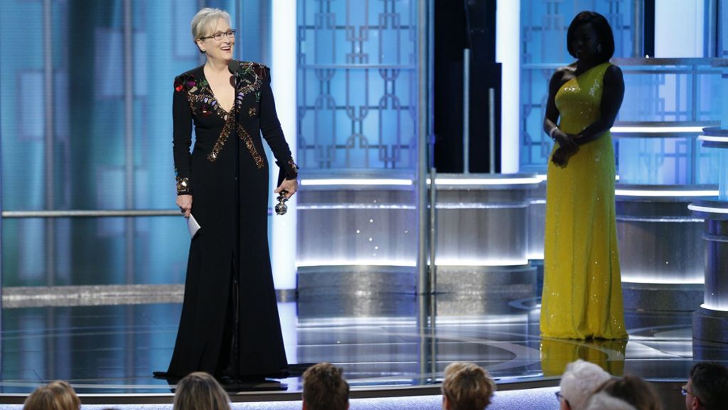 Golden Globes: Meryl Streep für politische Trump-Rede gefeiert